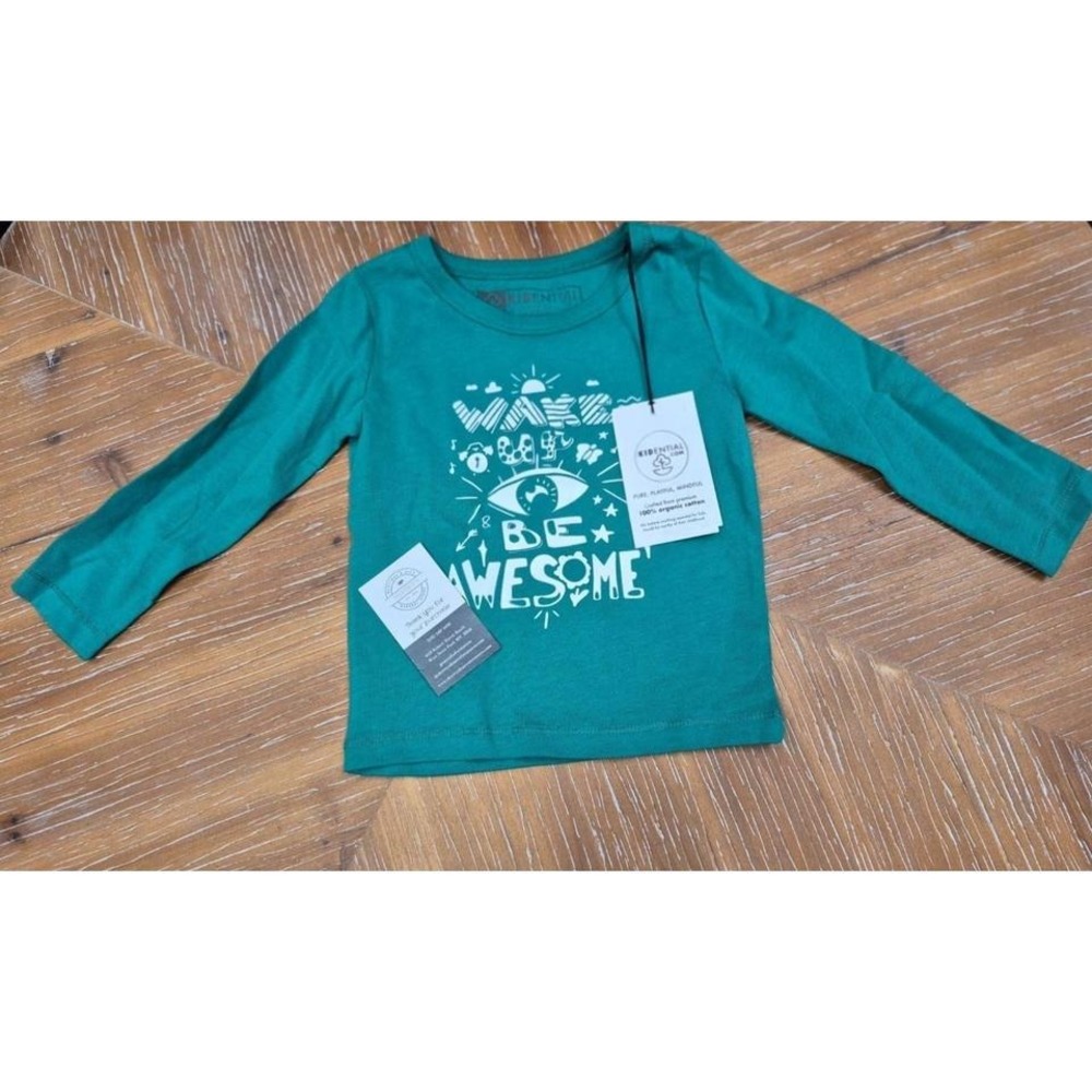 Kidential Organic Cotton Long-Sleeve Shirt For Kids